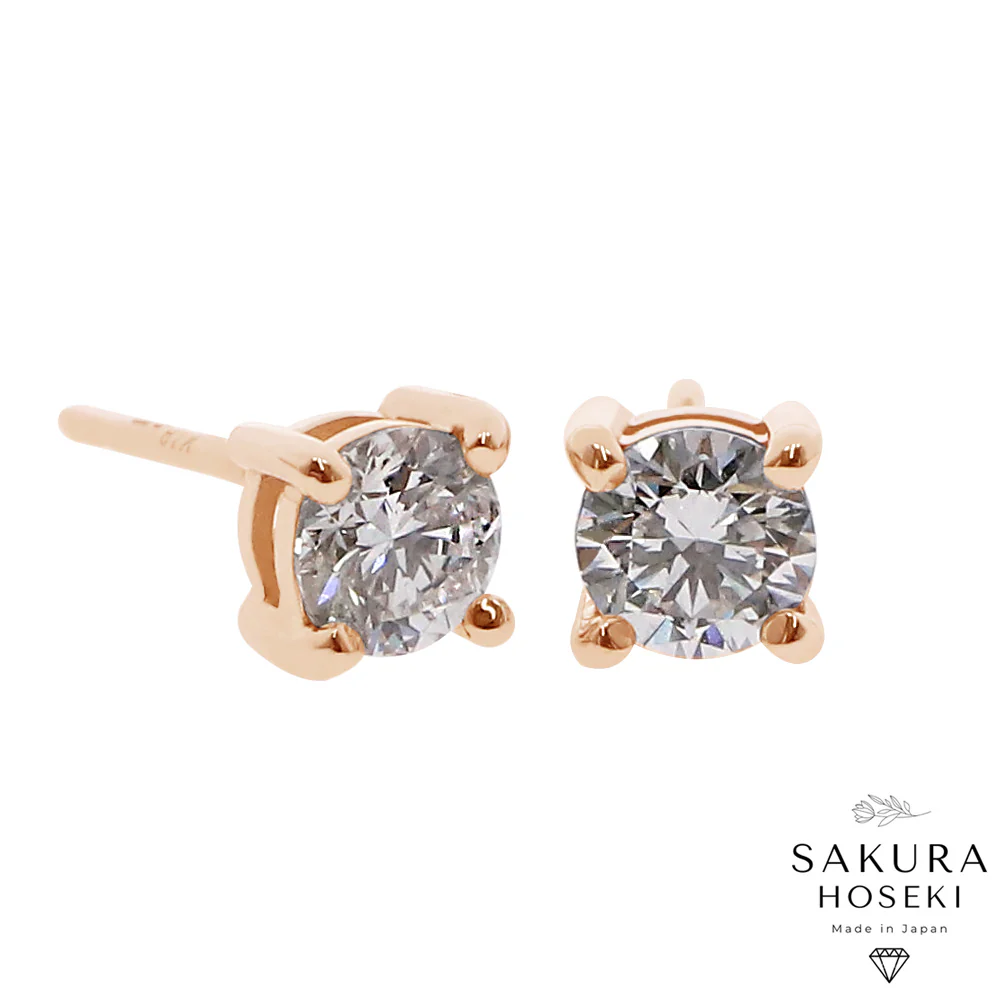 Studs Rose Gold - Image 3